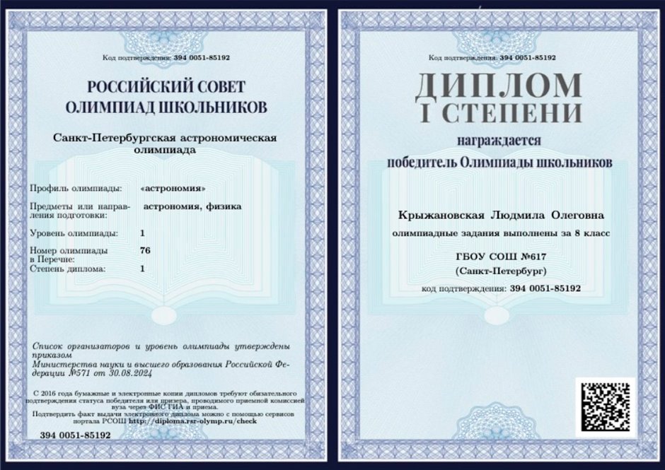 2024-2025 Крыжановская_астрономия_СПб (Богданова И.В.) 